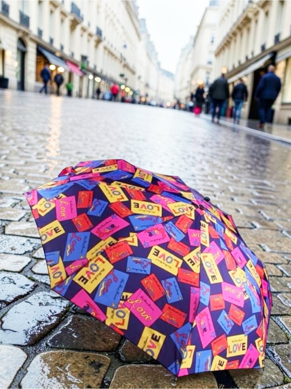 YSL Yves Saint Laurent Showers of Love Umbrella - VINTAGE NWT